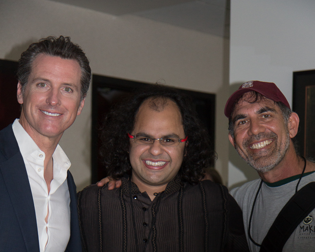 Gavin Newsom, Kunal Sood, Bob Siegel